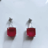 Ruby Radiance Swarovski Crystal EarringsStud Earrings