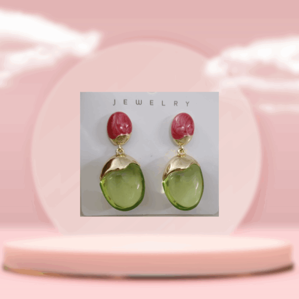 Bloomstone Dangle Earrings