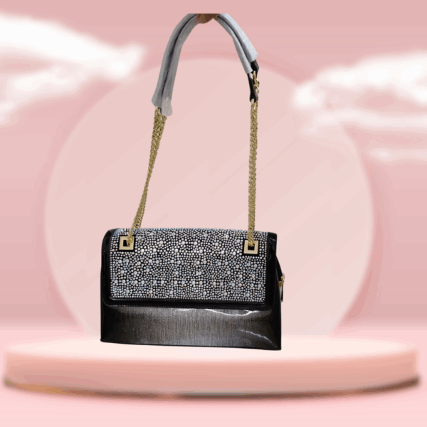 Glam Crystal Clutch Bag