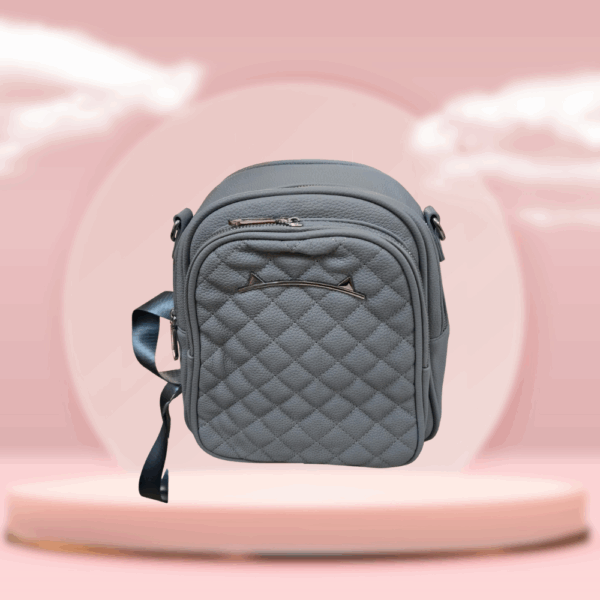 Quilted Crossbody Backpack