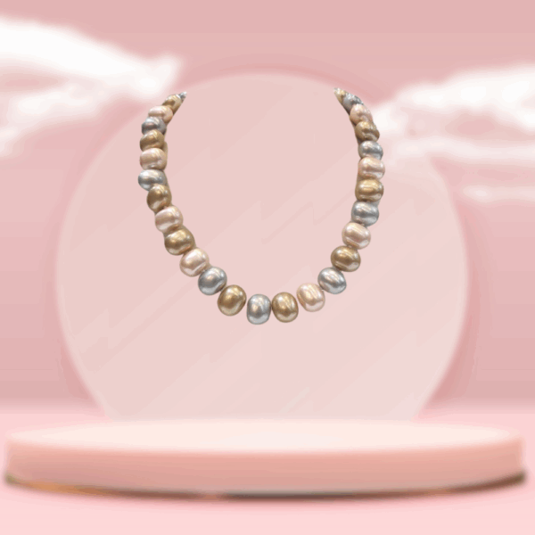 Round Freshwater Pearl Necklace
