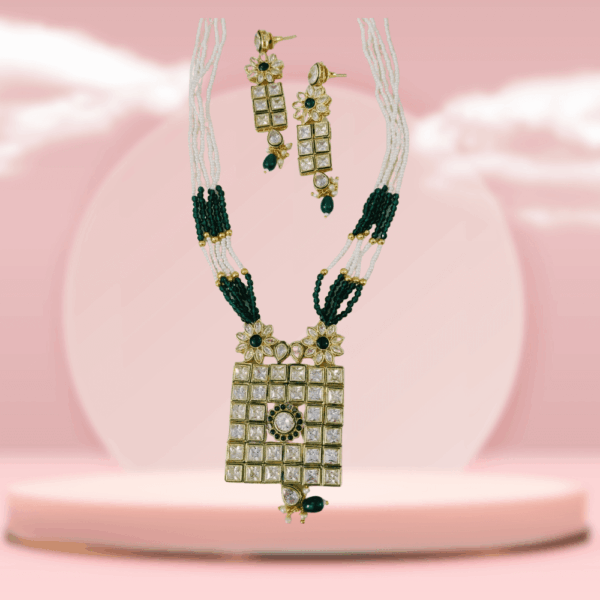 Kundan Meenakari Choker Set