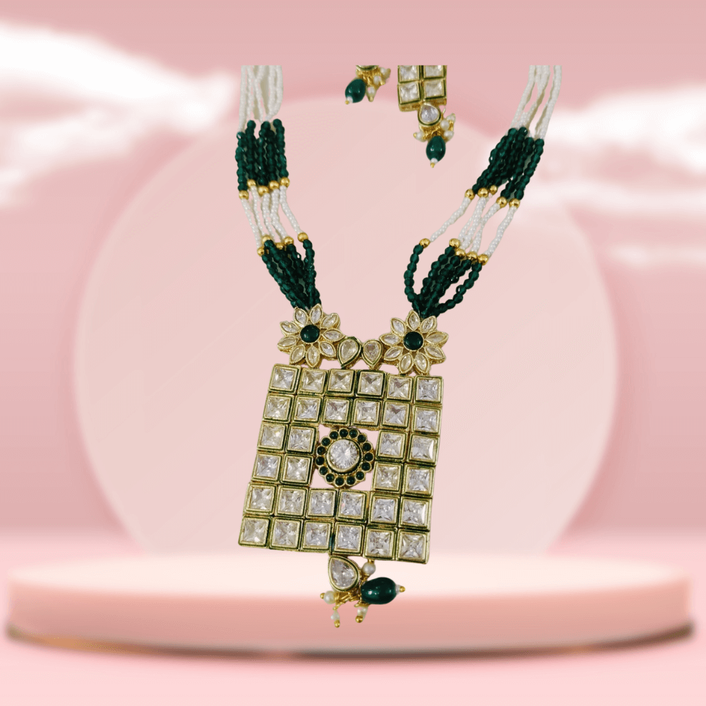 Kundan Meenakari Choker Set