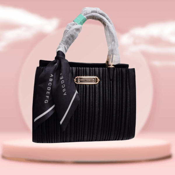 Christina & Alok Pleated  Handbag