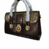 Luxury Royal Python-Texture Handbag for Women