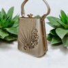 Elegant Gold Party Clutch – Premium Imported Design with Chain
