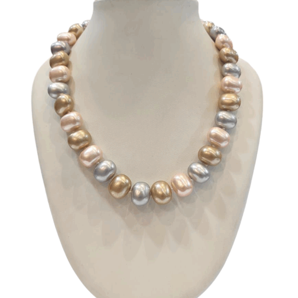 Round Freshwater Pearl Necklace